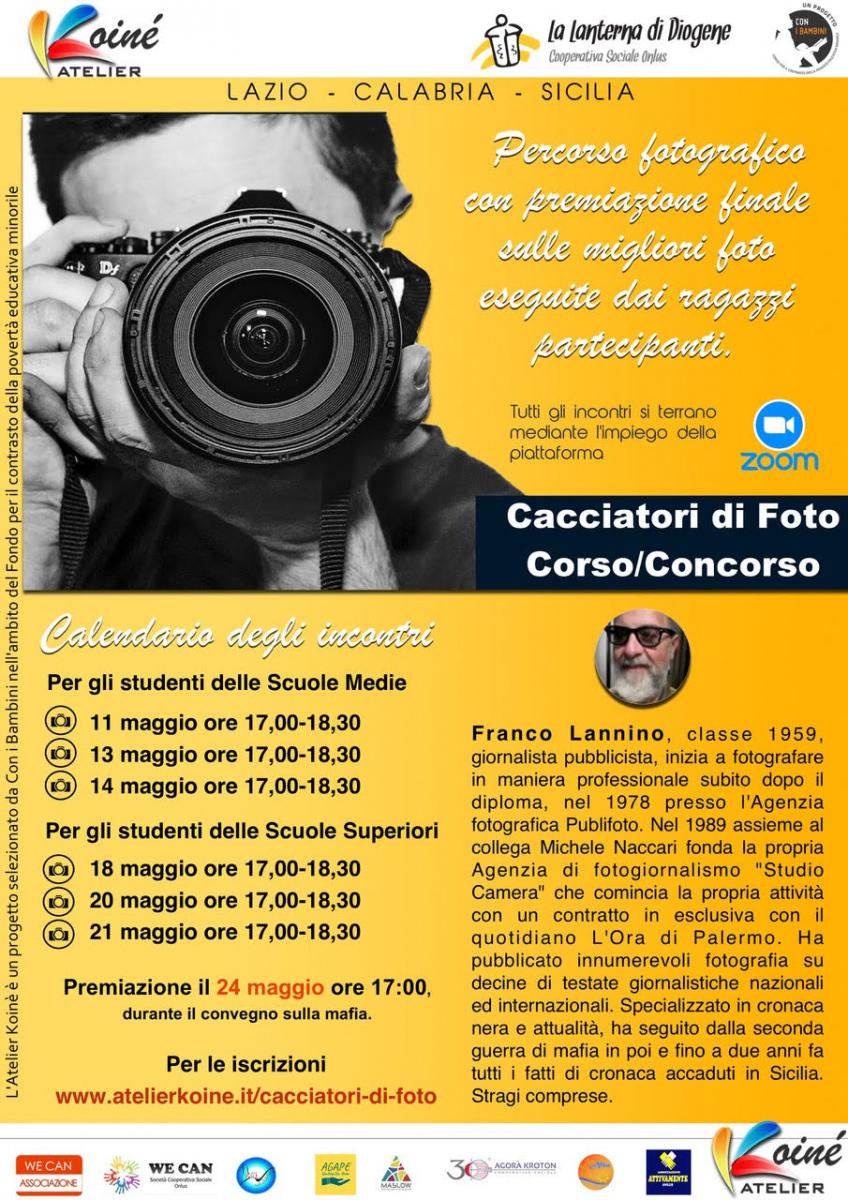 Corso-concorso fotografico  "Cacciatori di Foto"