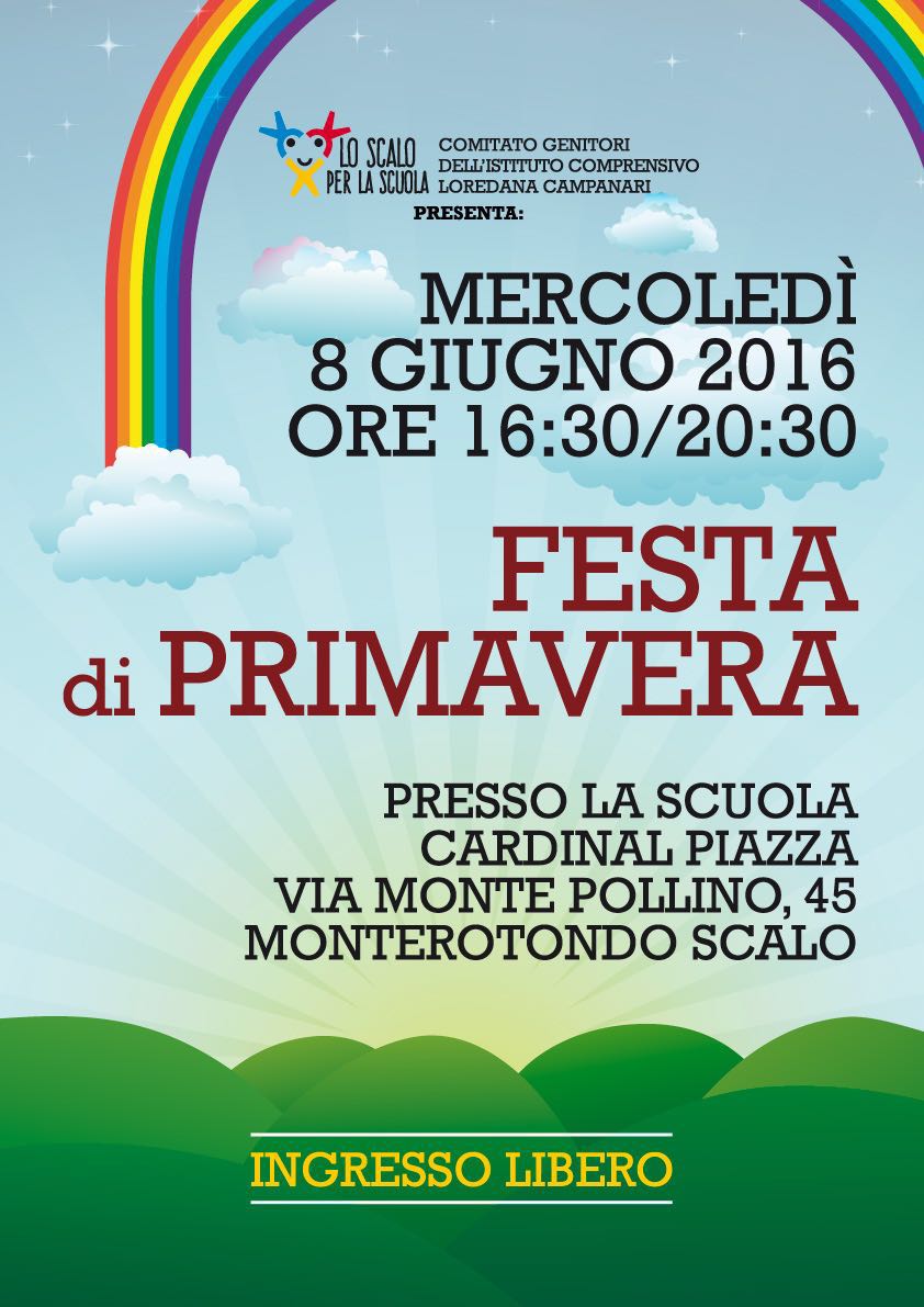 8 giugno 2016 Festa di Primavera