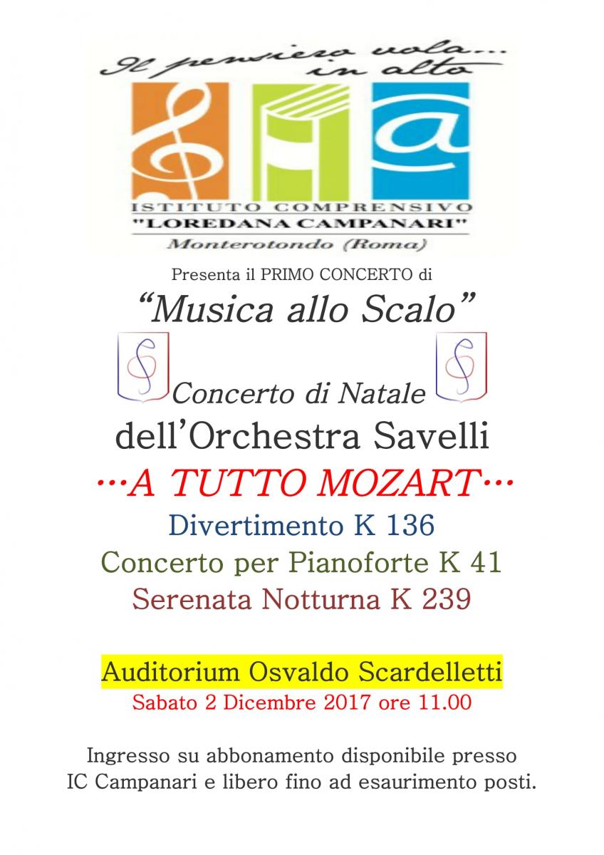 Matinée di Natale- L' Orchestra Savelli interpreta Mozart 